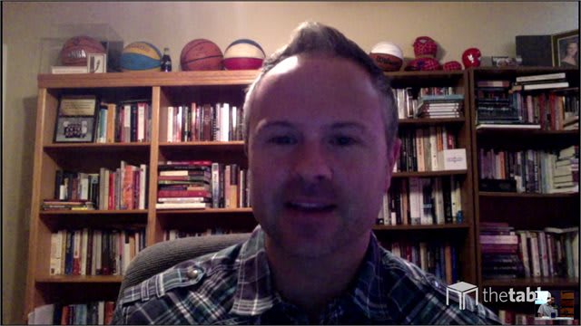 Guest speaker recording The Table podcast